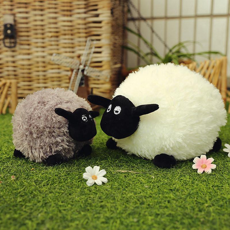 Adorable Shaun The Sheep Plush Toy Couple Pillow Soft Stuffed Animal Doll Gift