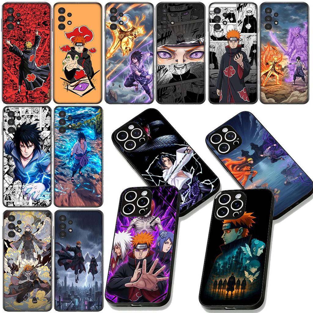 Мультяшная обложка для телефона Konan Naruto Pain Sasuke для Xiaomi Poco C85 C65 C75 X7 X6 M6 M8 F7 F8 Ultra F6 Pro 4G 5G Защитный чехол