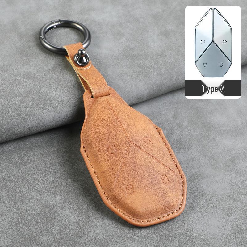 High-End Car Key Case for BYD Yangwang U8/U9/U5/U3 - Men's & Women's