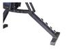 Workout Bench Training Bench Weight Bench for Full Body Workout Press Bench of Home Gym Strength Training Rock black