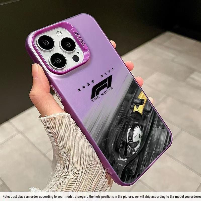 Чехол для iPhone с дизайном гоночного автомобиля Формулы-1 для Apple 17 Pro, 15 Pro и 16 Pro Max - Стильный и модный дизайн