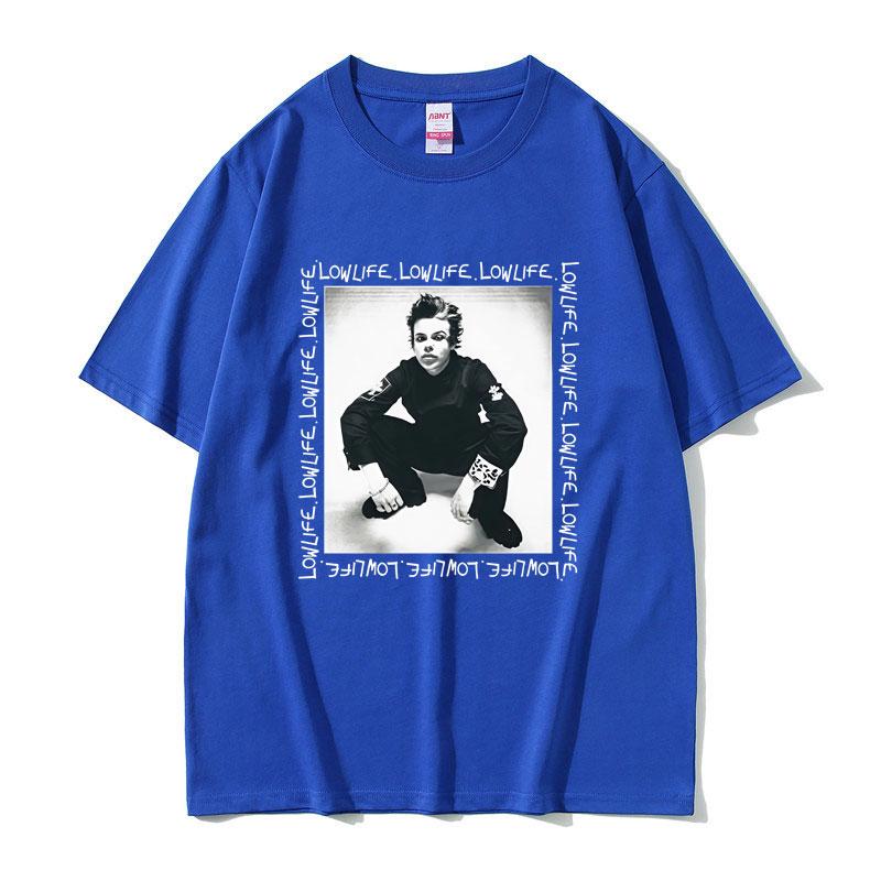 Rocker Yungblud Lowlife Album T Shirts Unisex Women Fashion Rock Vintage Short Sleeve Tshirts Casual Oversized Tshirt Streetwear
