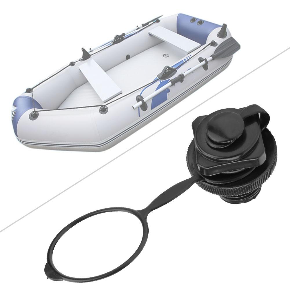 22 мм черный пластиковый сменный воздушный клапан для надувной лодки