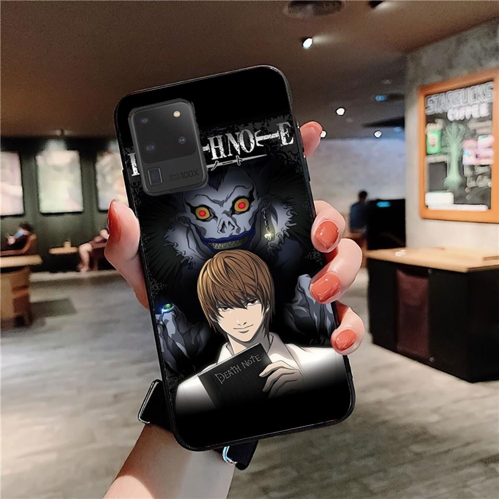 Чехол для телефона Death Note для Samsung S 9 10 20 21 22 23 30 23 24 plus lite Ultra FE S10lite Fundas