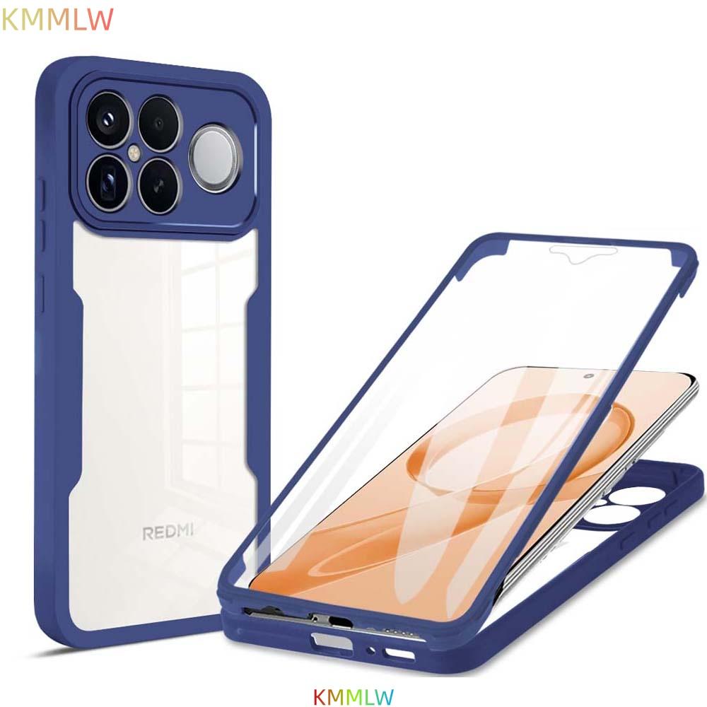 360 Двусторонняя Полная Защита Чехол для Телефона для Mi POCO F8 F7 Pro Ultra F6 F5 Pro M6 M7 M8 Pro Тонкий Прозрачный Задний Чехол