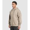 Gymshark Crest Oversize Hoodie на молнии Lifestyle Brown A5a9t Nc0s