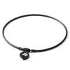 Colantotte TAO ARC Matte Black X L Necklace, Black,