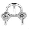 Marine Transom Mount Ski Hook Stainless Steel Yacht Tow Rope Eye Hardware for Boats