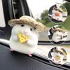 Hamster Ornaments Car Decoration Cute Animal Dashboard Window Center Console Doll Car Interior Pendant Dashboard Cool Decoration