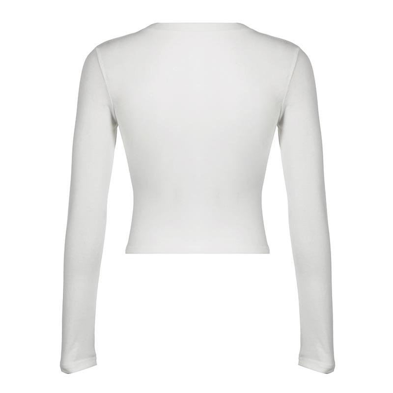 Укороченный топ с принтом «Мозаика кота» в стиле Харадзюку, повседневные базовые футболки с длинным рукавом, облегающие футболки с круглым вырезом Y2K