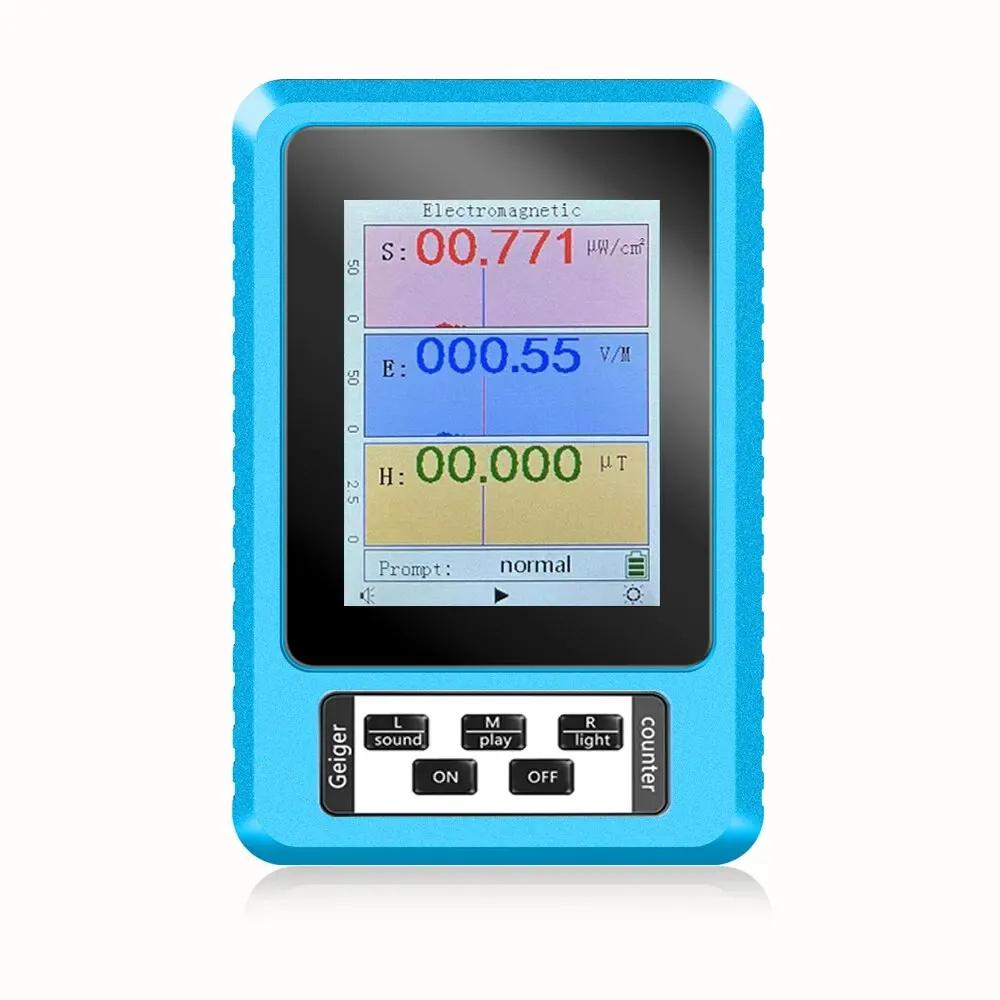 Portable Electromagnetic Radiation Detector EMF Meter High Accuracy Professional Radiation Dosimeter Monitor Tester New