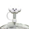 Set of 4 Cloud Shape Straw Tip Covers Straw Covers Caps Straw Toppers Straw Cover Silicone Material for Reusable Straws