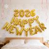 С НОВЫМ ГОДОМ 2026 Фольгированный шар 16 дюймов Буквы С Новым Годом Шары Новогодний баннер Фон Украшение для вечеринки в канун Нового года