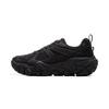 Li Ning Dune Retro Thick Sole Comfortable Shock Absorbing Non-Slip Wear-Resistant Breathable Low-Top Casual Shoes Men Sneaker Black AGCU379-5