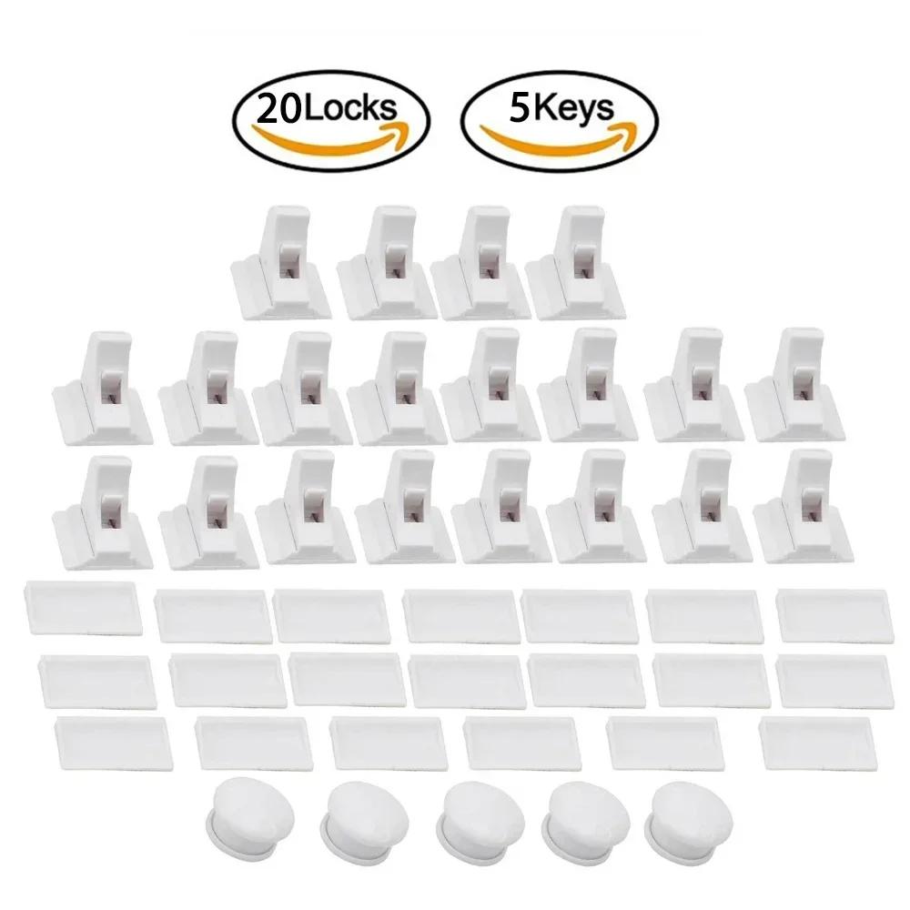 Magnetic Children's Lock for Extra Cabinet Door Safety: A Must-Have for Parents Drawer Lock Baby Protection Baby Safety Lock
