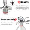 Aquarium DIY CO2 Generator System Kit CO2 Generator System with Solenoid Valve Bubble Diffuser