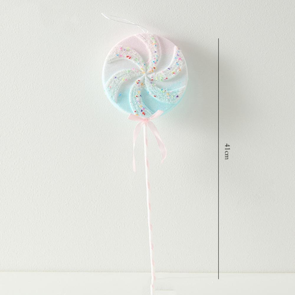Multicolor Christmas Lollipop Decorations Foam Party Supplies Hanging Pendants Photo Props Cartoon Candy Cane