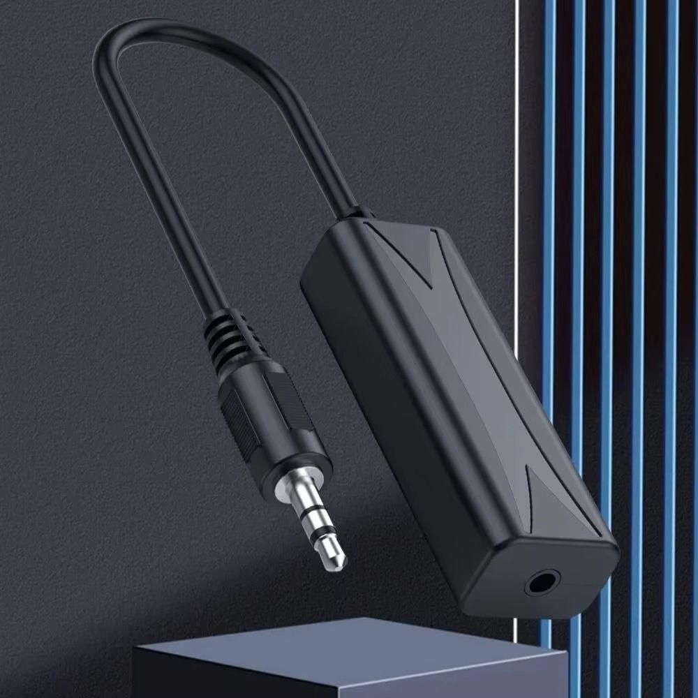 Ground Loop Audio Noise Filter 3.5mm Speaker Line Denoiser Audio Noise Isolator  Home Stereo