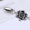 Flower Pattern Suspenders Decoration Shawl Brooch Duck Clip Clasps Cardigan Clip Sweater Clips