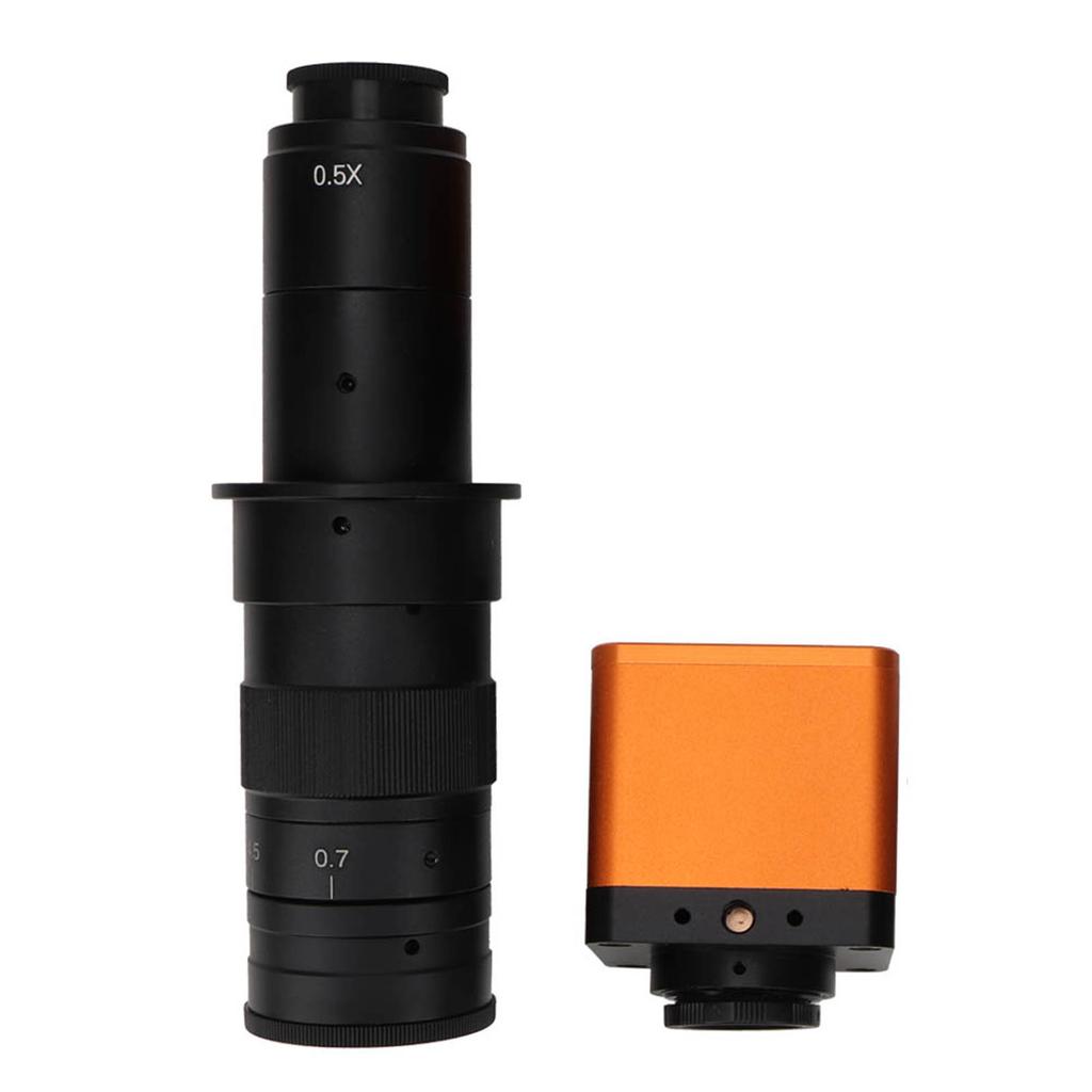 34mp HDMI Industrial Microscope Camera USB Digital Microscope with 180x Lens