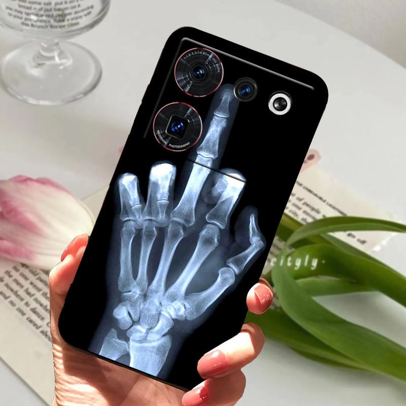 Чехол для ZTE nubia Z50 Ultra, чехол, мягкая печать, силикон, ТПУ, черный бампер, крышка для задней панели телефона ZTE nubia Z60 Ultra, Coque z50Ultra