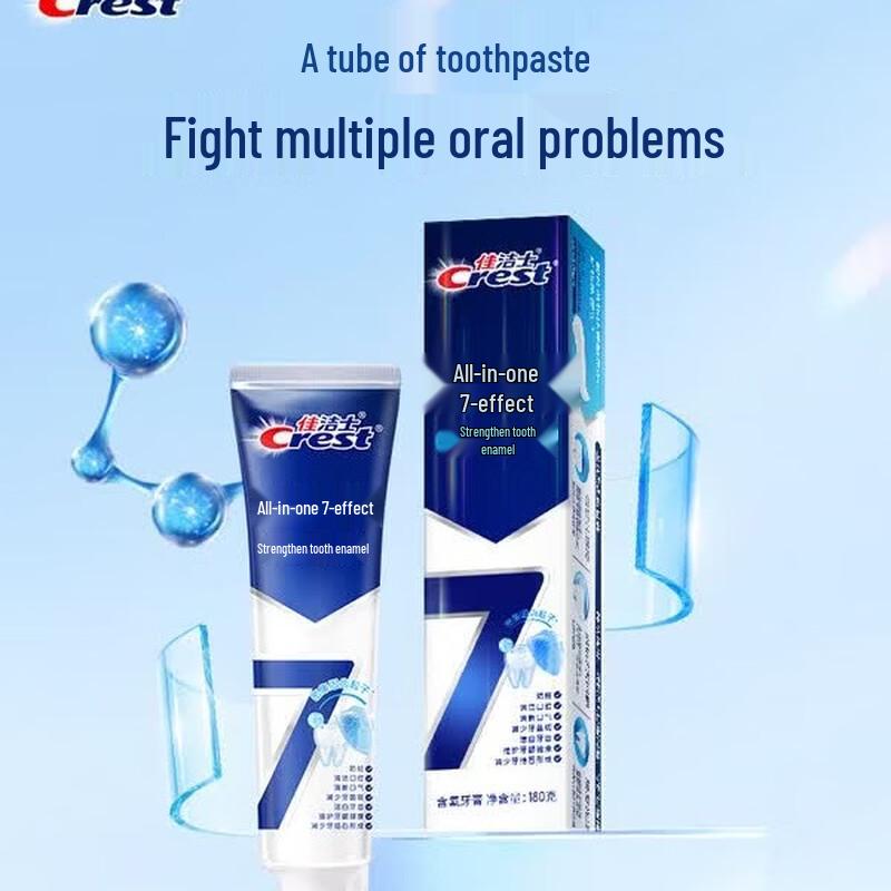 Crest 7-in-1 Enamel & Plaque Protection Toothpaste