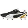 King Sl Classico Удобные Мягкие Футбольные Бутсы FG Мужские кроссовки Черно-белые 103329-01