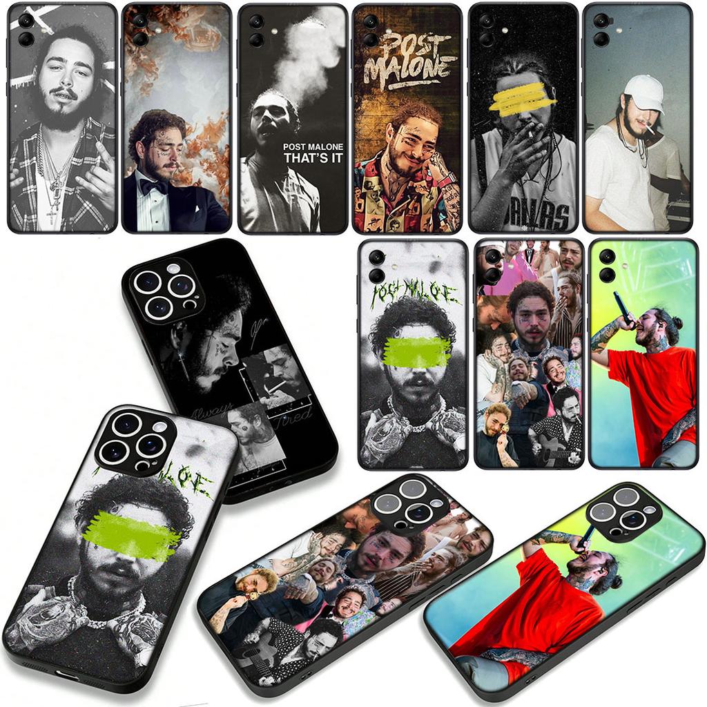 Posts Hot Malones Poster Phone Cover Case for Apple iPhone 17 16 15 11 Pro XS Max XR 6 7 8 Plus + SE 2020 5 16E Casing