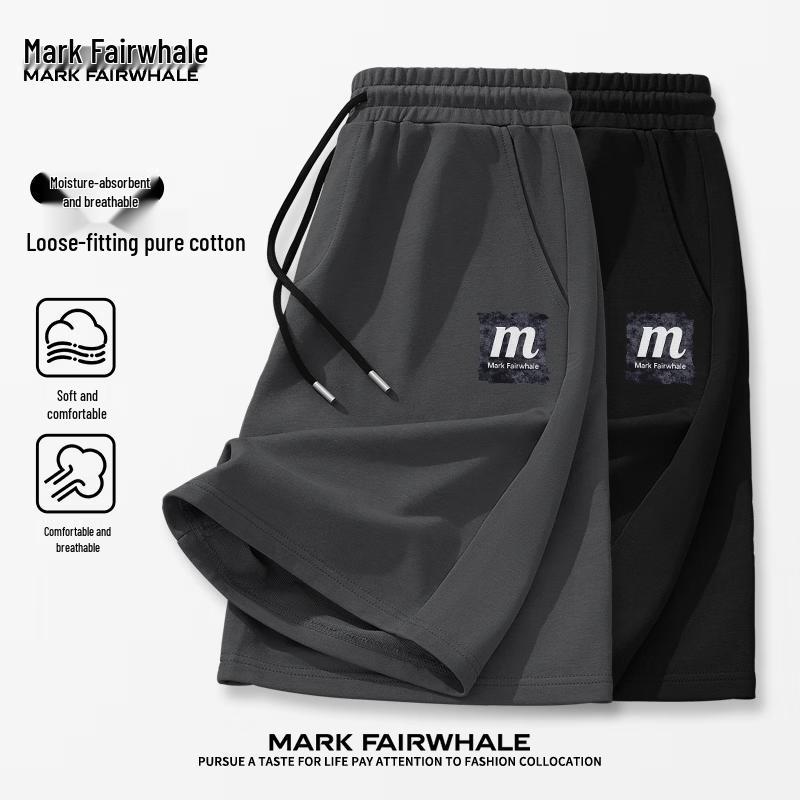 Mark Fairwhale Мужские повседневные хлопковые шорты с влагоотводящими свойствами