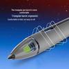 DianShi 5A Экзаменационная бесшумная нажимная черная шариковая ручка 0,5 мм Быстросохнущая