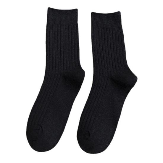 10 пар зимних носков, утолщенные плюшевые носки средней длины, высокоэластичные, с вышитым сердцем, нескользящие, не скатывающиеся, носки-тапочки, комфортные, теплые, спальные носки