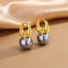 VENTFILLE 925 Sterling Silver Geometry Hoop Earring for Women Minimalism Classic Office Versatile Fashion Jewelry Gift Dropship