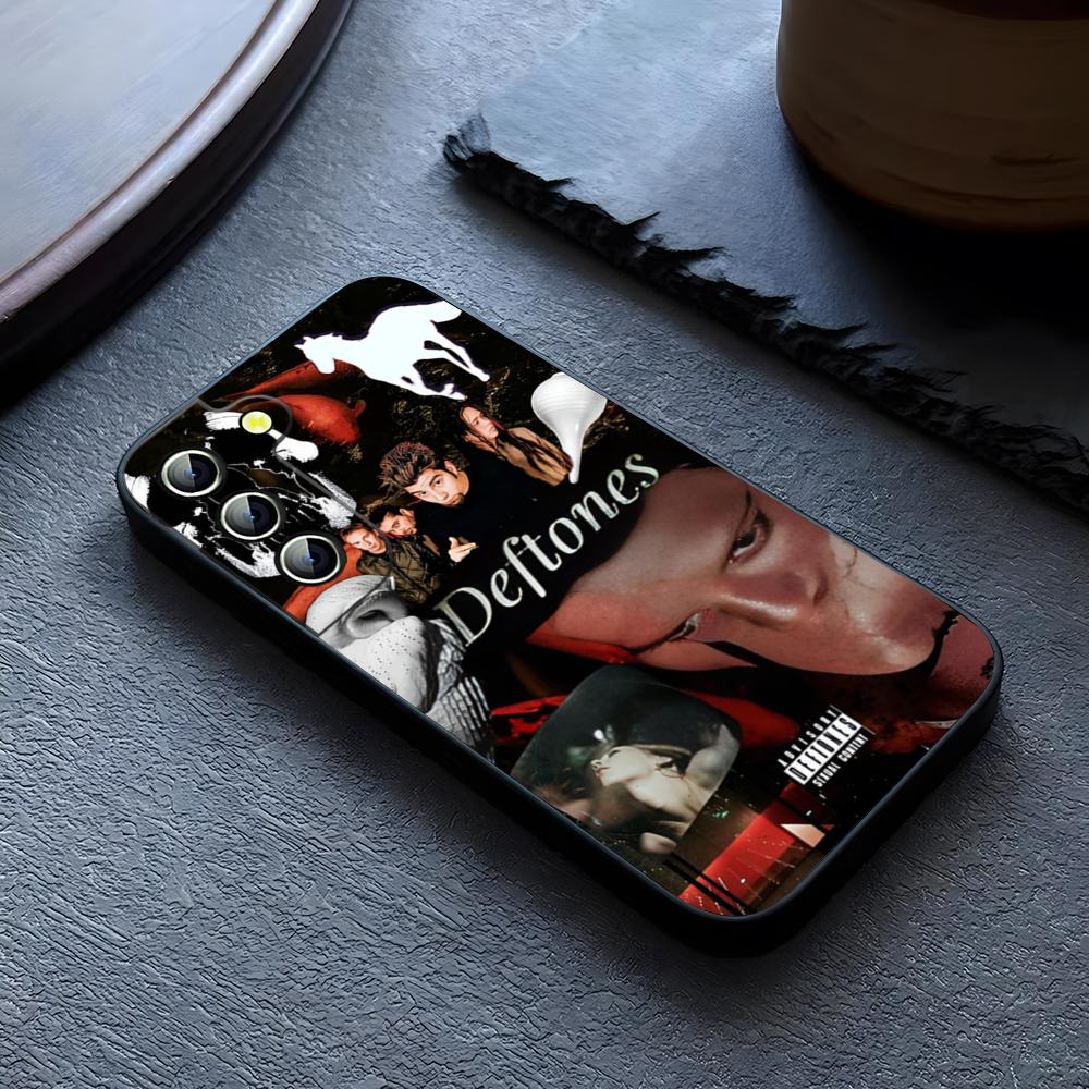Модный Чехол Deftones для Телефона Samsung Galaxy S26 S24 S23 S22 S25 S21 S20 Ultra Fe Plus A54 A24 A55 A53 Чехол