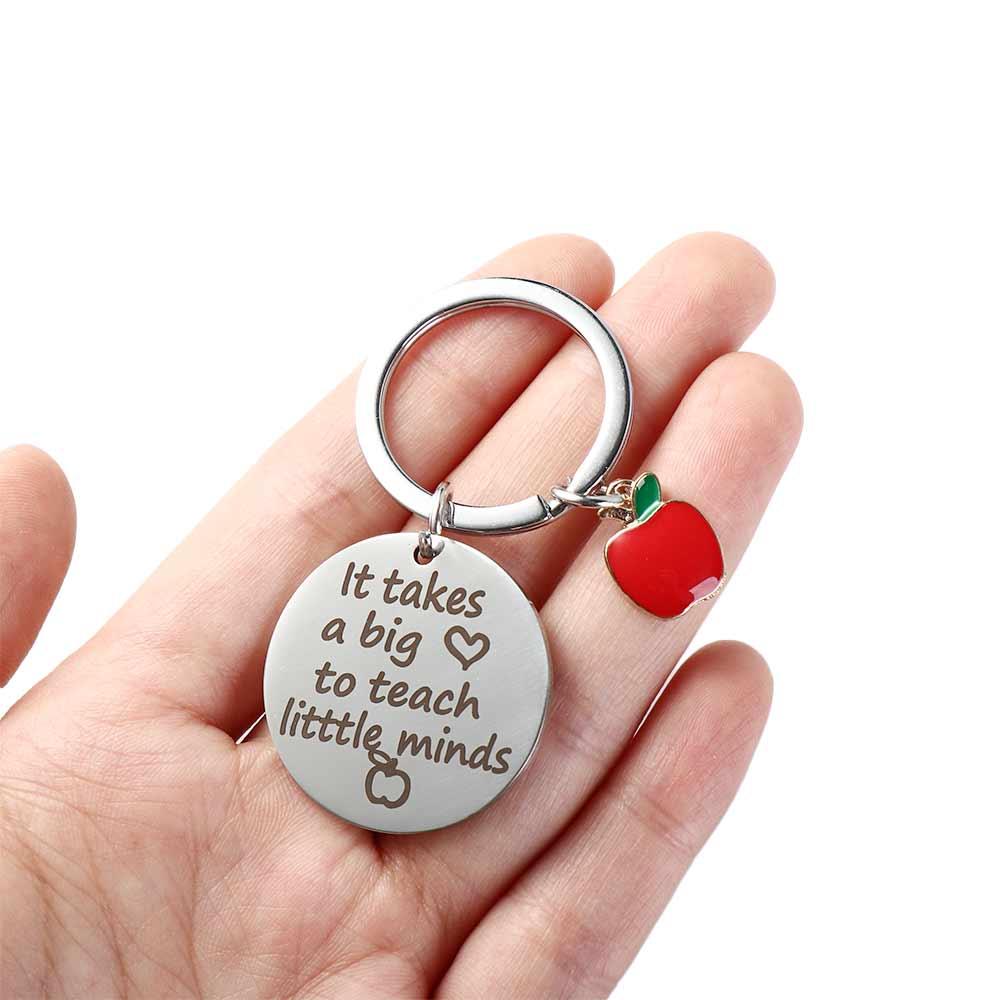 Jewelry Thanks Key Chain Thank You Teacher Thanks Gift Keyring Teacher Keychain Mentor