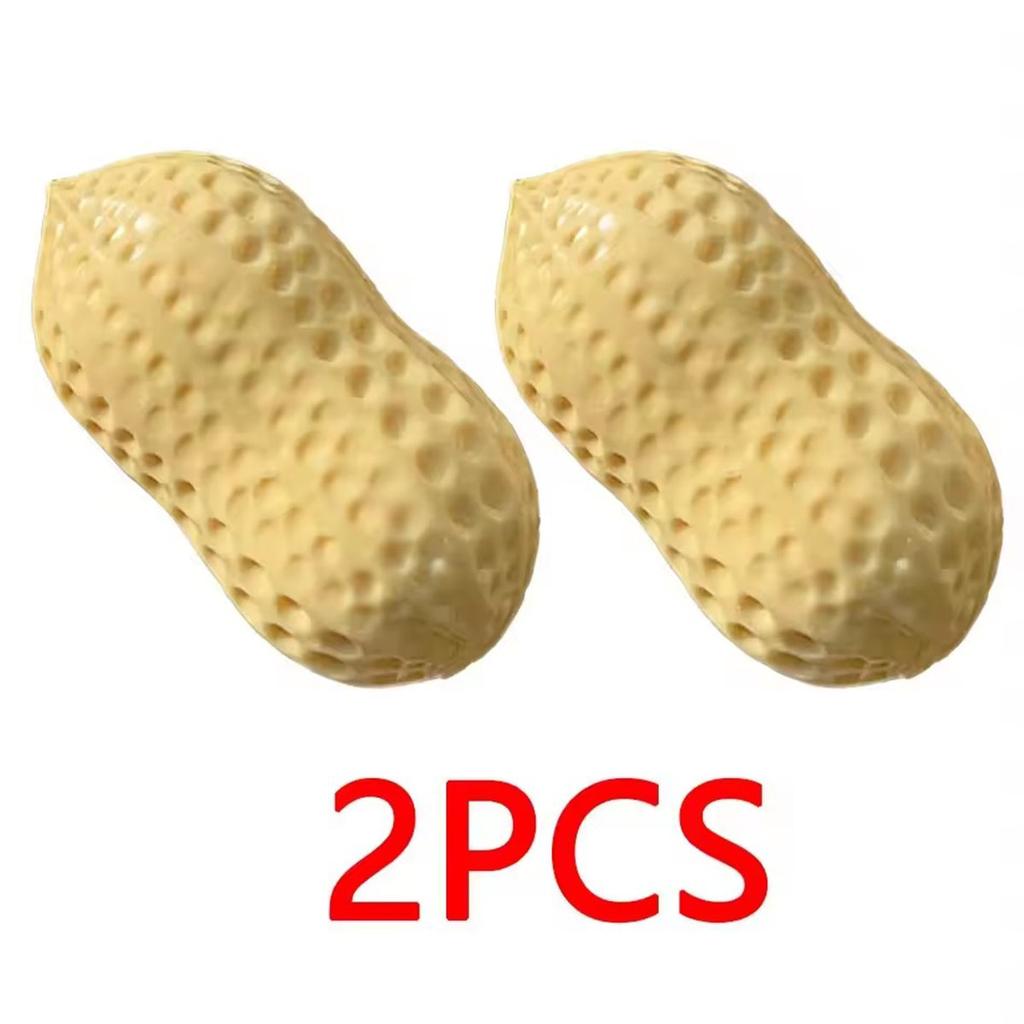 Peanut Stress Ball Crunchy Squeeze Ball Squishy Toy Buttery-Soft Feel Fidget Toy ASMR Sensory Anti Stress Relief Toy for Adults
