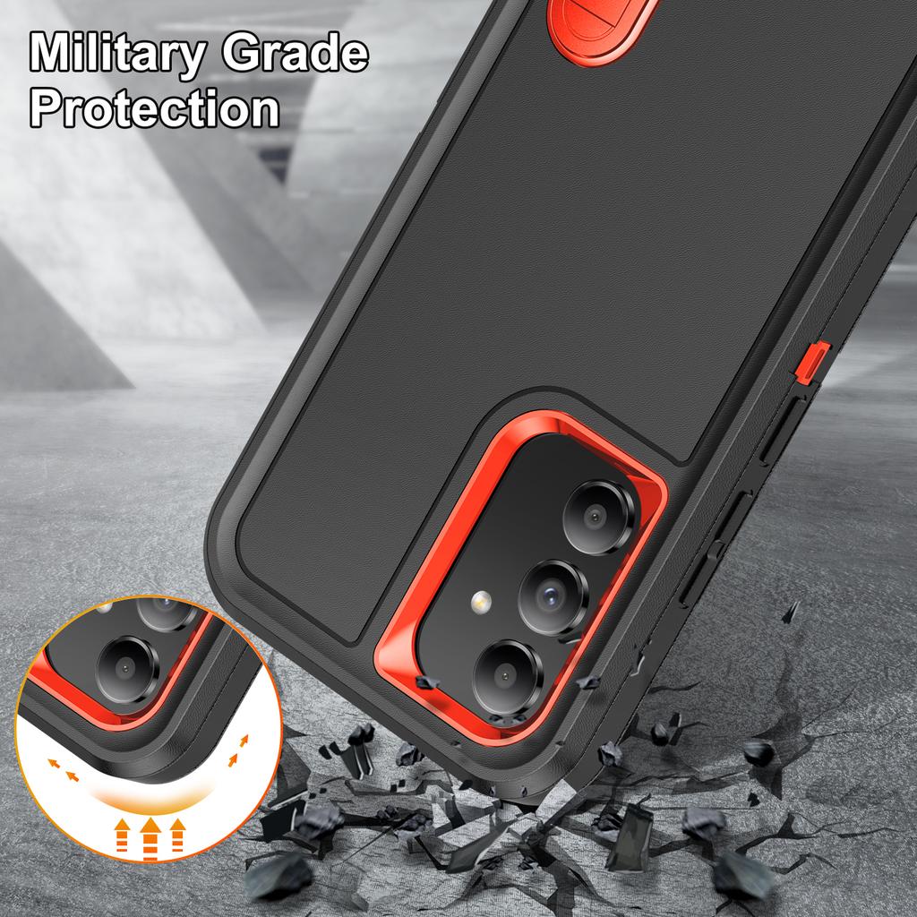 Fall Protection Hard Armor Case for Samsung Galaxy S26 Ultra S25 FE A17 A56 5G A36 A16 A54 A14 A53 A13 A15 S23 FE S24 S22 Plus