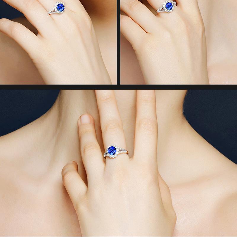 Sace Gems Классическое кольцо из медного сплава с цирконом, женские ювелирные изделия, свадебный подарок, открытая вечеринка