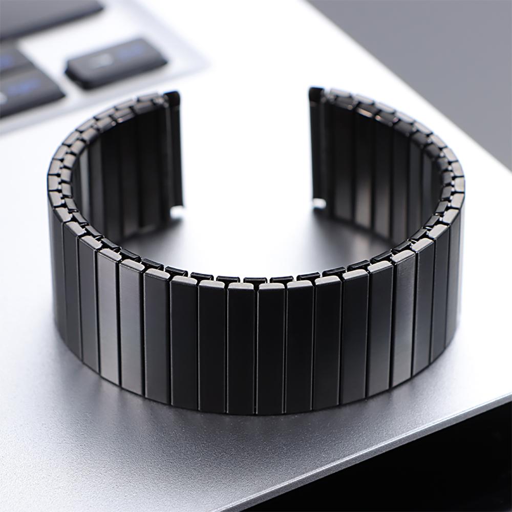 Эластичный металлический ремешок для часов Swatch 18/20/22 мм, растягивающийся, из нержавеющей стали, мужской, женский, браслет, аксессуары