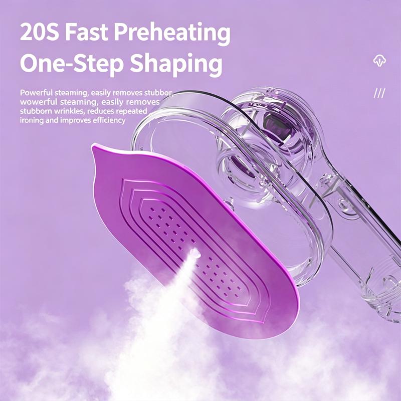 Handheld Foldable Steamer for Travel & Home Wrinkle-Free Clothes