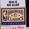 Mitchell Ness Nba Miami Heat 2012 Ray Allen jersey AJY44943-MHE12RALBLCK
