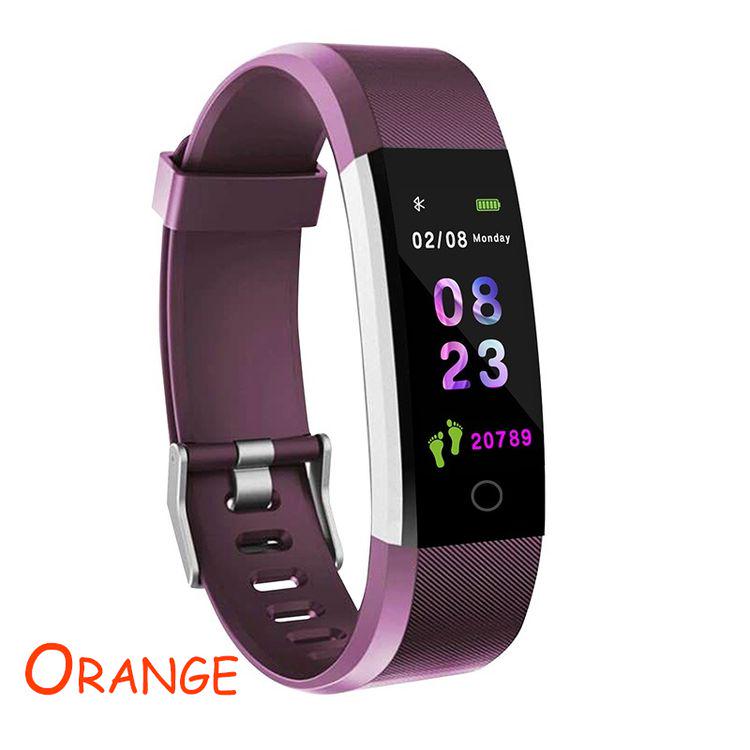 Модные часы для мужчин и женщин Цветной смарт-браслет Водонепроницаемый спортивный смарт-браслет Трекер IP67 Монитор Шагомер Активность IOS Andriod Частота сердечных сокращений Уникальный