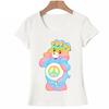 Футболка Care Bear, забавные футболки Femme, футболка Tumblr 90-х годов, рубашка Harajuku Kawaii, белая женская футболка унисекс 13475