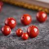 Ляншаньский Южный Красный Агат Круглые Бусины Разделитель Браслет