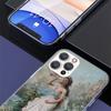 Чехол для телефона в стиле живописи эпохи Возрождения Для iPhone 17 Air 16 Pro Max 16E 15 + 14 Plus 11 12 13 Mini 7 8 SE Подарок Печатная Обложка Fundas 17 A