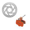 Front Rear Disc Brake Caliper with 140mm Brake Disc for Xiaomi 6 Ultra Electric Scooter Brake Repair Parts Replacement