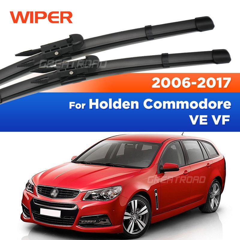 Для Holden Commodore VE VF 2006-2017 2007 2008 2009 2010 Дворники Передние щетки стеклоочистителя Лобовое стекло Окно Щетка 26"+15"""