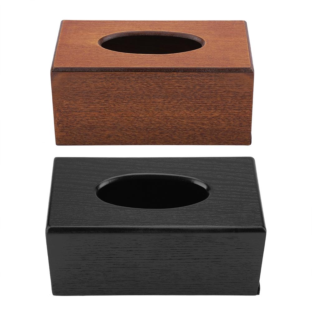 Коробка для салфеток, держатель для салфеток, контейнер для бумажной коробки, элегантная деревянная коробка для хранения, украшения для дома, спальни, кухни, аксессуары