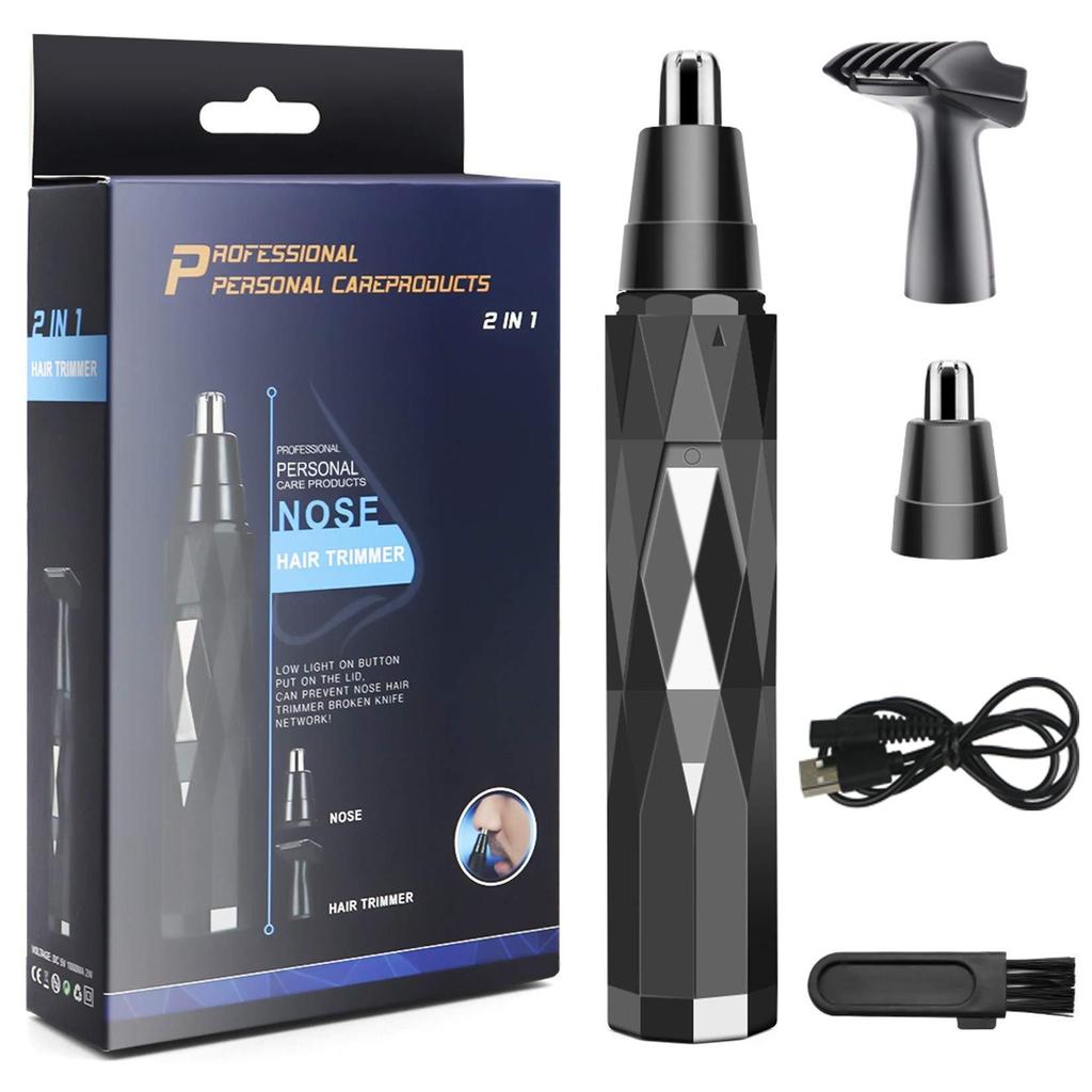 Trimmer Set Nose Ear Hair Trimmer for Men and Women Rechargeable Painless Nose Hair Remover