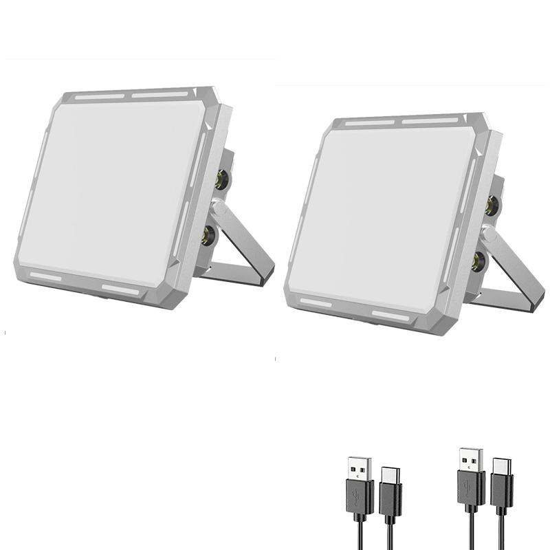 Новый прожектор рабочий свет встроенный аккумулятор 18650 тип-C лампа внешний аккумулятор фонарик с магнитом уличный портативный кемпинговый фонарь