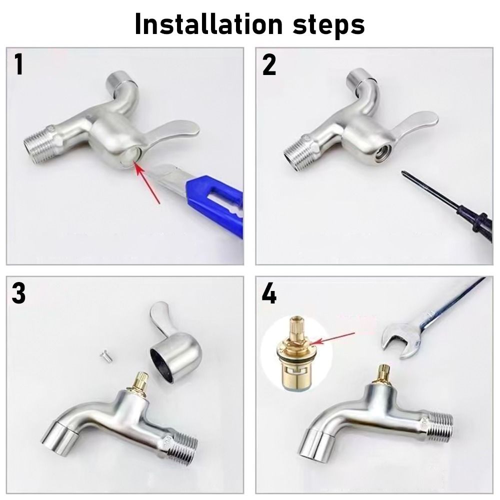 1 шт. быстро открывающийся кран, ремонтные аксессуары, ручка переключателя, запасная часть для крана